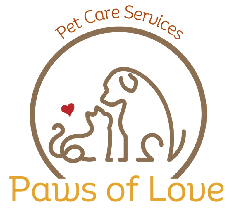 Paws of Love Pet Care Services logo